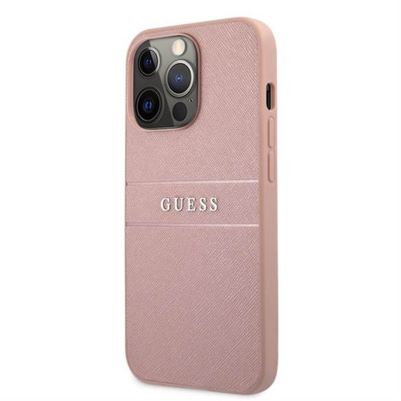 Husa din spate Apple iPhone 13 Pro Max GUESS GUHCP13XPSASBPI - roz