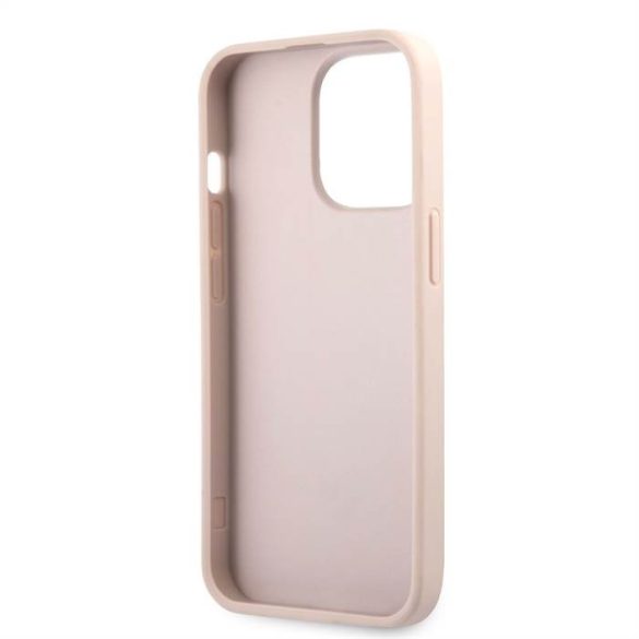 Husă din spate Apple iPhone 13 Pro Max GUESS GUHCP13X4GMGPI - roz