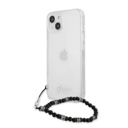   HUSĂ! - Husa din TPU Apple iPhone 13 Mini GUESS GUHCP13SKPSBK - Transparenta