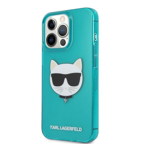 Apple iPhone 13 Pro KARL LAGERFELD KLHCP13LCHTRB Husă spate - Albastru