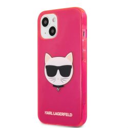   HUSĂ! - Husa din spate Apple iPhone 13 Mini KARL LAGERFELD KLHCP13SCHTRP - roz