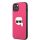 Husa din spate Apple iPhone 13 Mini KARL LAGERFELD KLHCP13SPKMP - roz Husa din spate Apple iPhone 13 Mini KARL LAGERFELD KLHCP13SPKMP - roz