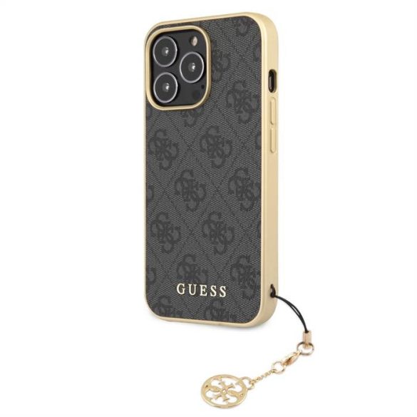 Husă din spate Apple iPhone 13 Pro Max GUESS GUHCP13XGF4GGR - gri