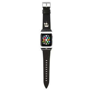 Curea de ceas Apple iWatch Karl Lagerfeld KLAWMOKHK 42/44mm - Negru