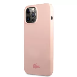   HUSĂ! - Husă din spate lichidă Apple iPhone 13 Pro Lacoste LCHCP13LSI - roz