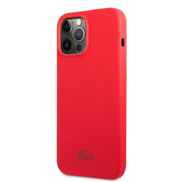 Husă din spate lichidă Apple iPhone 13 Pro Max Lacoste LCHCP13XSR - roșu