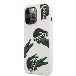   HUSĂ! - Husă din spate lichidă Apple iPhone 13 Pro Lacoste LCHCP13LOW - albă