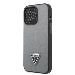   HUSĂ! - Husa din spate Apple iPhone 13 Pro GUESS GUHCP13LPSATLG - argintie