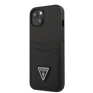 Husă din spate Apple iPhone 13 GUESS GUHCP13MPSATPK - neagră