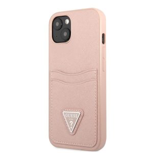 Husă din spate Apple iPhone 13 GUESS GUHCP13MPSATPP - roz