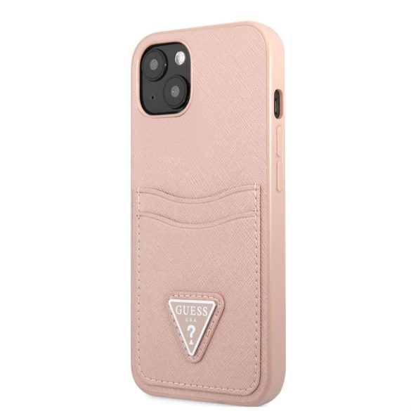 Husă din spate Apple iPhone 13 GUESS GUHCP13MPSATPP - roz