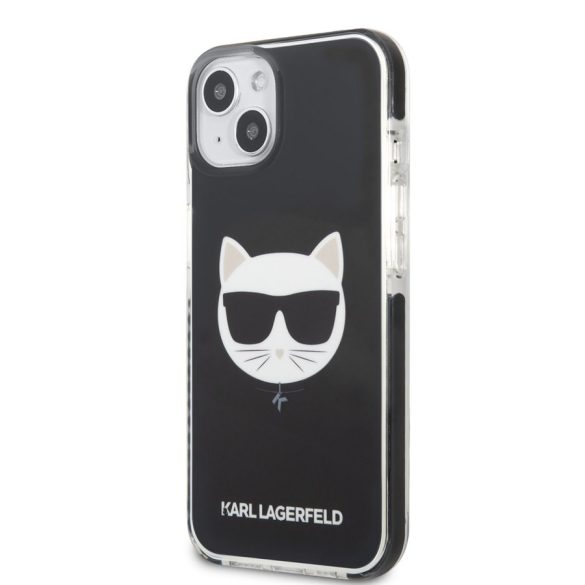 Husă din TPU Apple iPhone 13 KARL LAGERFELD KLHCP13MTPECK - Negru