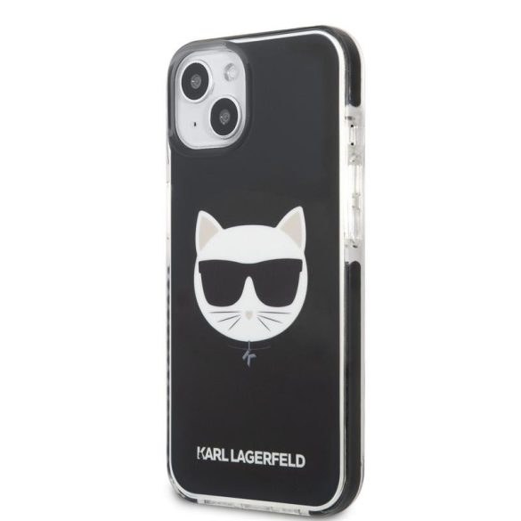 Husă din TPU Apple iPhone 13 KARL LAGERFELD KLHCP13MTPECK - Negru
