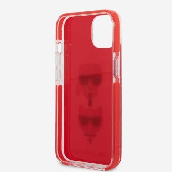 Husă din TPU pentru Apple iPhone 13 KARL LAGERFELD KLHCP13MTPE2TR - roșu