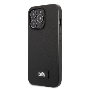 Husa din spate Apple iPhone 13 Pro Max KARL LAGERFELD KLHCP13XSFMP2K - negru