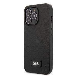 Husa din spate Apple iPhone 13 Pro Max KARL LAGERFELD KLHCP13XSFMP2K - negru