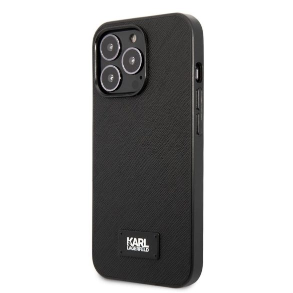 Husa din spate Apple iPhone 13 Pro Max KARL LAGERFELD KLHCP13XSFMP2K - negru