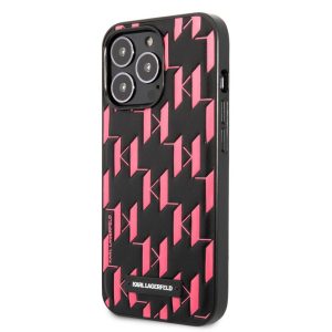 Husă din spate Apple iPhone 13 Pro Max KARL LAGERFELD KLHCP13XMNMP1P - roz