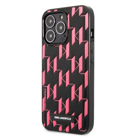 Husă din spate Apple iPhone 13 Pro Max KARL LAGERFELD KLHCP13XMNMP1P - roz