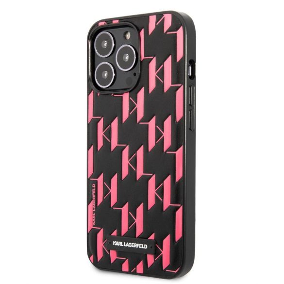 Husă din spate Apple iPhone 13 Pro Max KARL LAGERFELD KLHCP13XMNMP1P - roz