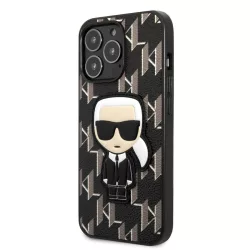   HUSĂ! - Husa din spate Apple iPhone 13 Pro KARL LAGERFELD KLHCP13LPMNIKBK - negru