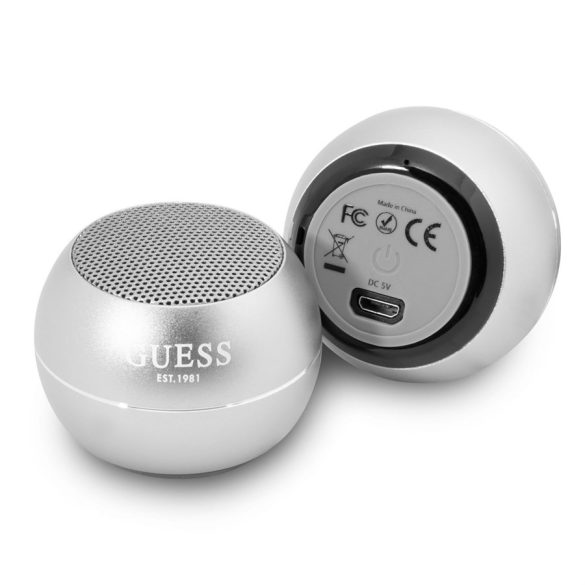 Difuzor Bluetooth GUESS GUWSALGEG - Argintiu