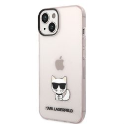   HUSĂ! - Husă din TPU pentru Apple iPhone 14 Plus KARL LAGERFELD KLHCP14MCTTRI - roz