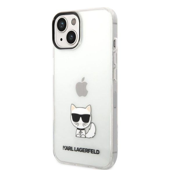 Husă din TPU pentru Apple iPhone 14 Plus KARL LAGERFELD KLHCP14MCTTR - Transparentă