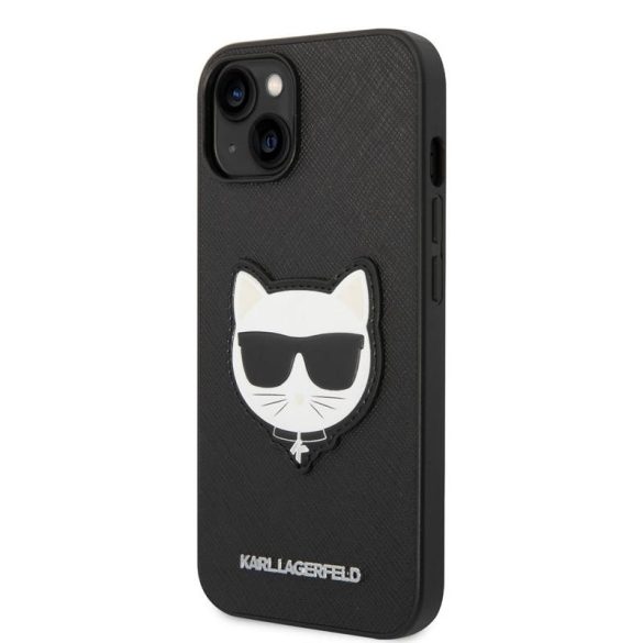 Husa din spate Apple iPhone 14 Plus KARL LAGERFELD KLHCP14MSAPCHK - Negru
