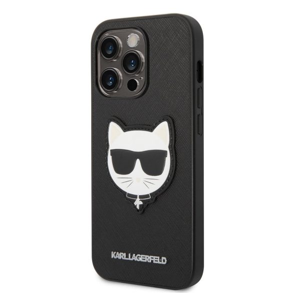 Husa din spate Apple iPhone 14 Pro Max KARL LAGERFELD KLHCP14XSAPCHK - negru