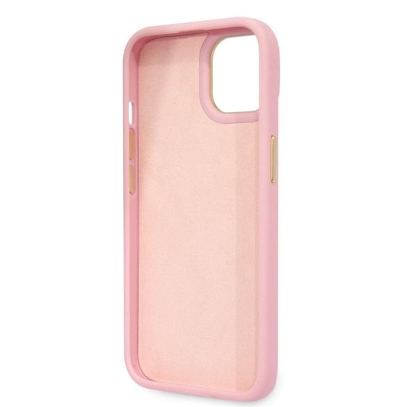 Husă din spate Apple iPhone 14 Pro GUESS GUHCP14LHGCRHP - roz
