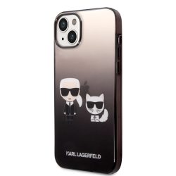   HUSĂ! - Husă din TPU pentru Apple iPhone 14 Plus KARL LAGERFELD KLHCP14MTGKCK - neagră