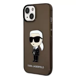   HUSĂ! - Husă din TPU pentru Apple iPhone 14 KARL LAGERFELD KLHCP14SHNIKTCK - neagră