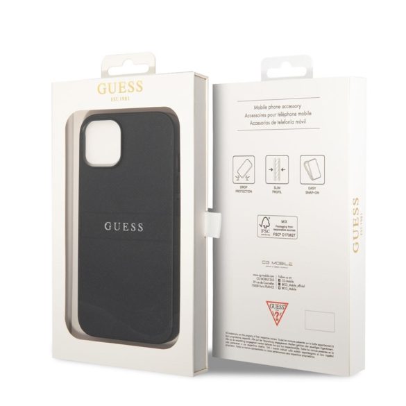 Husă din spate Apple iPhone 14 Plus GUESS GUHCP14MPSASBBK - neagră