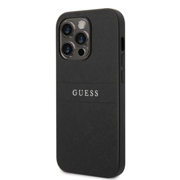 Husă din spate Apple iPhone 14 Pro GUESS GUHCP14LPSASBBK - neagră