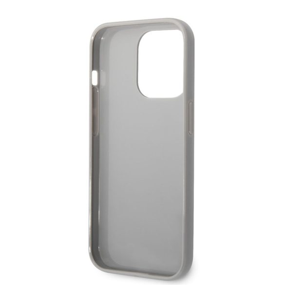 Husă din spate pentru Apple iPhone 14 Pro Max KARL LAGERFELD KLHCP14XLGMSV3 - argintie