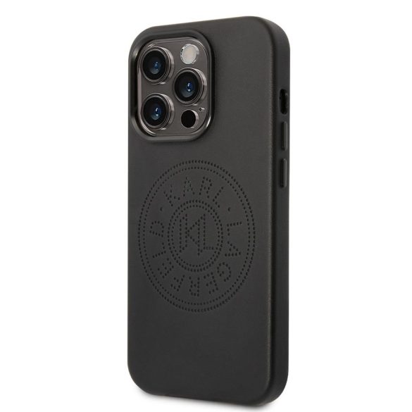 Husa din spate Apple iPhone 14 Pro Max KARL LAGERFELD KLHCP14XFWHK - negru