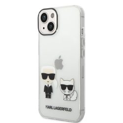   HUSĂ! - Husă din TPU pentru Apple iPhone 14 Plus KARL LAGERFELD KLHCP14MTGKTR - Transparentă