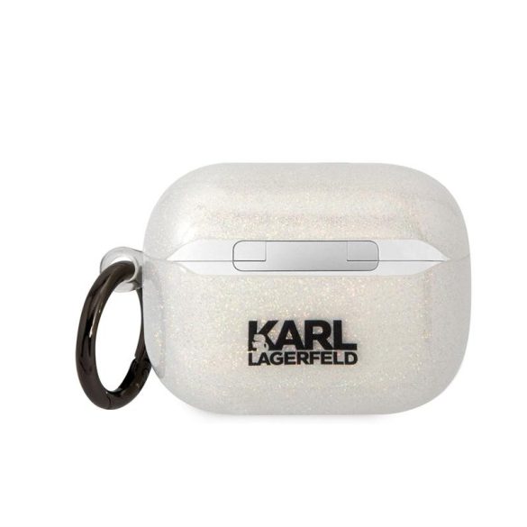 Suport TPU pentru Apple Airpods Pro 2 KARL LAGERFELD KLAP2HNKCTGT - Transparent