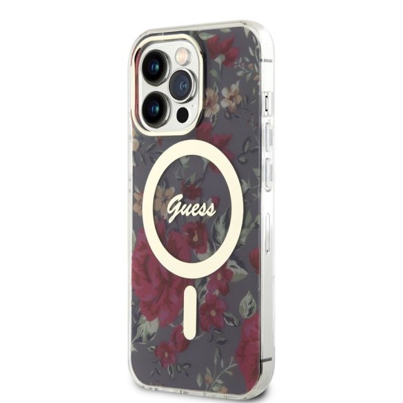 Husa din spate GUESS GUHMP14XHCFWSA MagSafe pentru Apple iPhone 14 Pro Max - Husa kaki