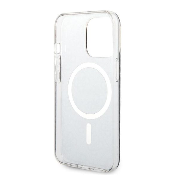 Husa din spate GUESS GUHMP14XH4STK MagSafe pentru Apple iPhone 14 Pro Max - Husa neagra