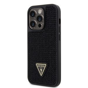 Husă din spate Apple iPhone 14 Pro Max GUESS GUHCP14XHDGTPK - neagră