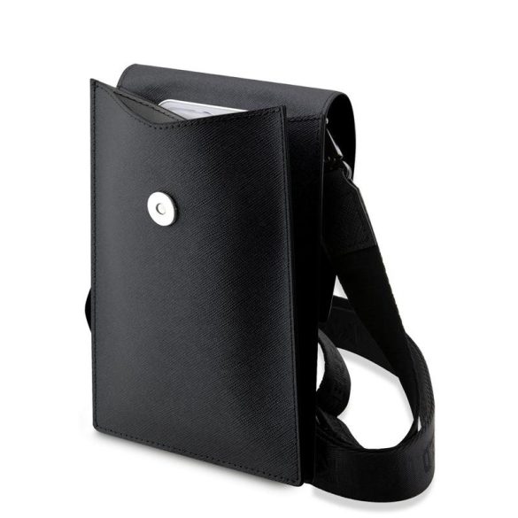 KARL LAGERFELD KLWBSAKCPMK Geanta Universal pentru Suport Telefon - Carcasa Neagra
