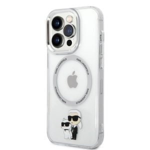 Husa din spate din TPU pentru Apple iPhone 13 Pro KARL LAGERFELD KLHMP13LHNKCIT - Husa transparenta