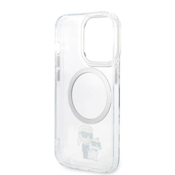 Husa din spate din TPU pentru Apple iPhone 13 Pro KARL LAGERFELD KLHMP13LHNKCIT - Husa transparenta