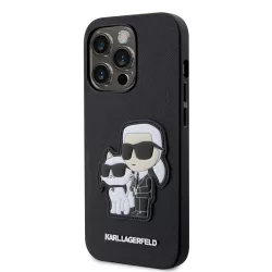   HUSĂ! - Husa din spate Apple iPhone 13 Pro KARL LAGERFELD KLHCP13LSANKCPK - Husa neagra