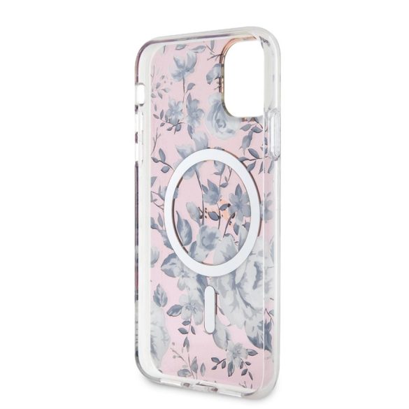 Husa din spate MagSafe GUESS GUHMN61HCFWSP Apple iPhone 11 - Husa roz