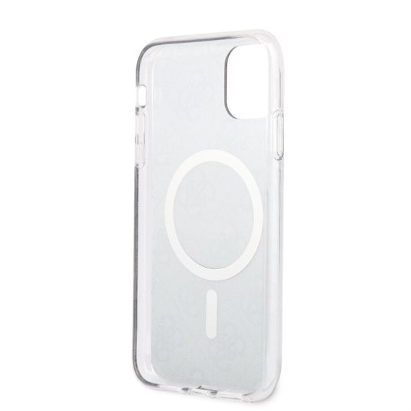 Husa din spate MagSafe GUESS GUHMN61H4STW Apple iPhone 11 - Husa maro