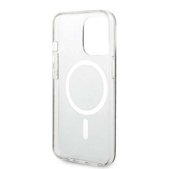 Husa din spate MagSafe GUESS GUHMP14LH4STW Apple iPhone 14 Pro - Husa maro
