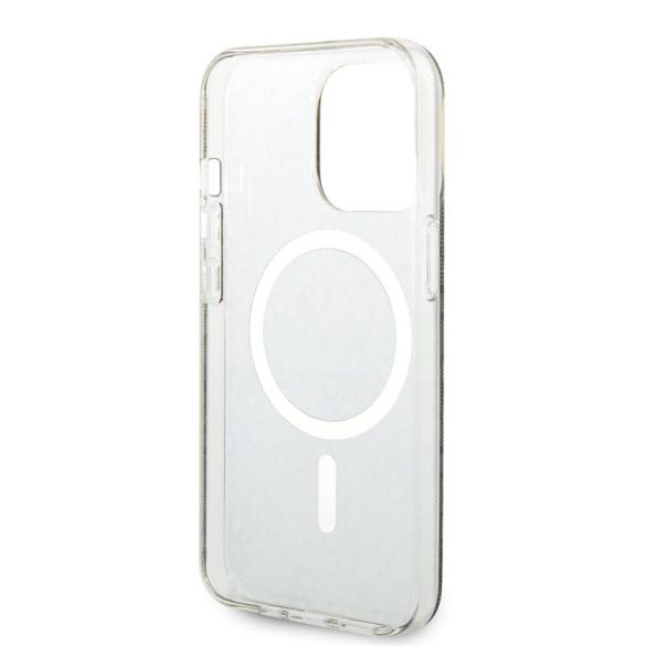 Husa din spate MagSafe GUESS GUHMP14LH4STW Apple iPhone 14 Pro - Husa maro